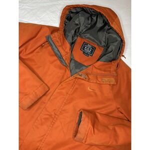 Nike Sportswear STORM-FIT Shell Hooded Parka Jacket Orange‎ Men's Size Medium